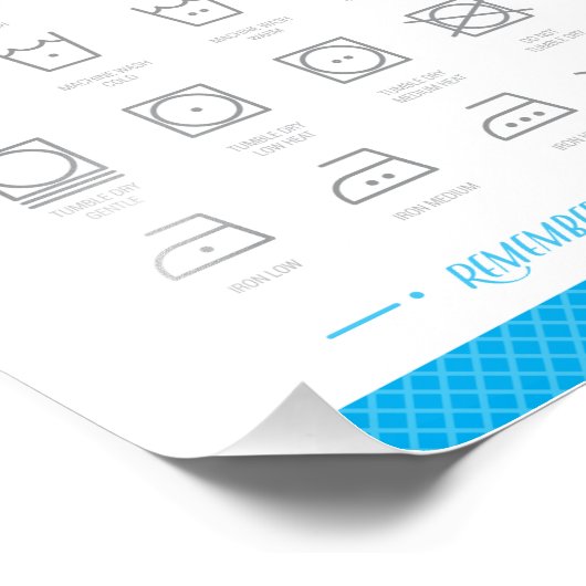 Waskamer — kaasblad foto afdruk (Hoek)