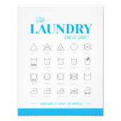 Waskamer — kaasblad foto afdruk (Voorkant)