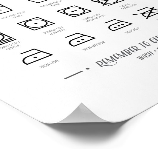 Waskamer — kaasblad poster (Hoek)