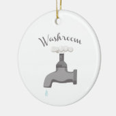 Waskamer Keramisch Ornament (Links)