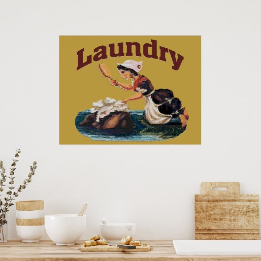 Waskamer Poster (Keuken)