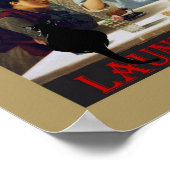  waskamer — Poster Noir (Hoek)