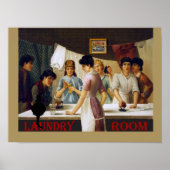  waskamer — Poster Noir (Voorkant)