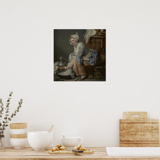 Waskamer wasmachine poster (Keuken)