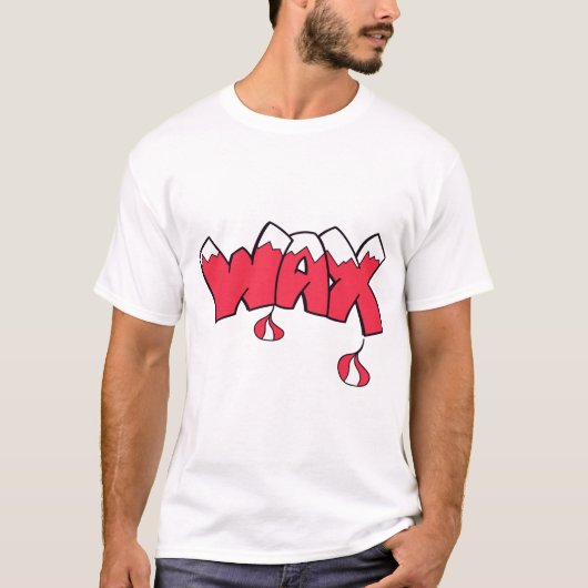 Waskleding oude schoolheupontwerper T-shirt (Voorkant)