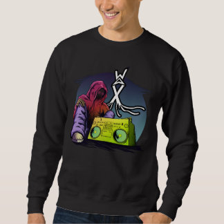 Waskleding oude schoolhiphop Sweater
