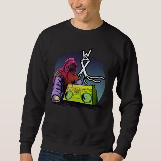 Waskleding oude schoolhiphop Sweater (Voorkant)
