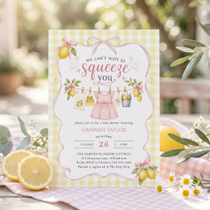 Waskleine Baby Shower Citroen Kaart
