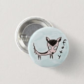 wasknop ronde button 3,2 cm (Voorkant /achterkant)