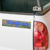 Waskom TX Bumpersticker (Op Truck)