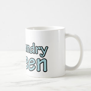 Waskoningin met kroon koffiemok