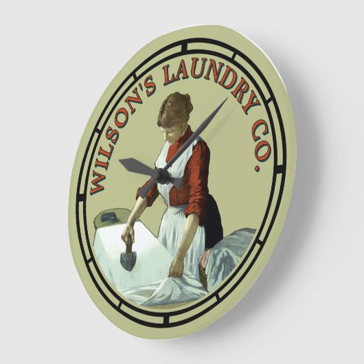  waslabel grote klok (Hoek)