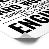 Waslassen Metaal Ironworker Funny Poster (Hoek)