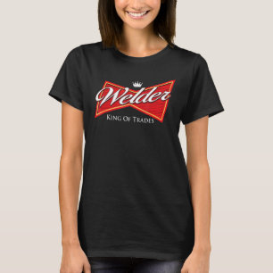 Waslassen van ijzerarbeiders t-shirt