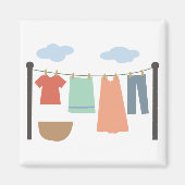 Waslijn Magneet (Voorkant)