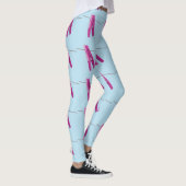 Waslijn van wasknijper leggings (Rechts)