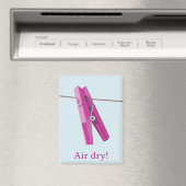 Waslijn van wasknijper magneet (Insitu (Vaatwasser))