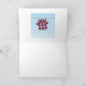 Waslijn - Wenskaart Kaart (Binnen)