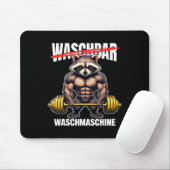 Wasmachine Bodybuilding Fitness Gym Muismat (Met muis)