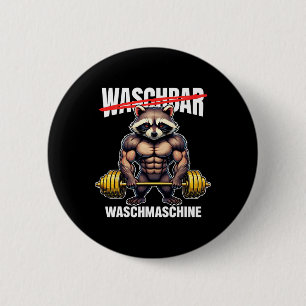 Wasmachine Bodybuilding Fitness Gym Ronde Button 5,7 Cm