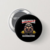 Wasmachine Bodybuilding Fitness Gym Ronde Button 5,7 Cm (Voorkant /achterkant)