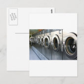 Wasmachine Briefkaart (Voorkant / Achterkant)