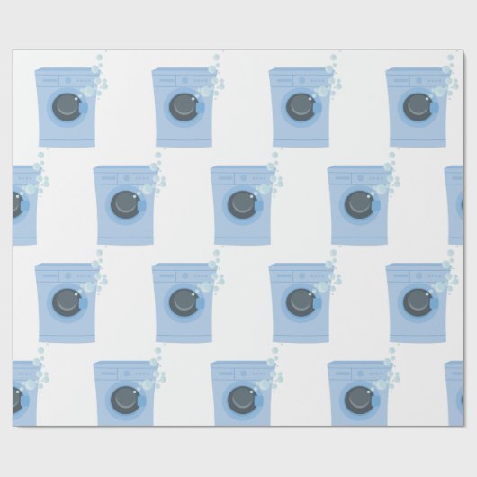 Wasmachine Cadeaupapier (Vlak)