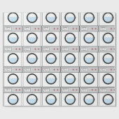 Wasmachine Cadeaupapier (Vlak)