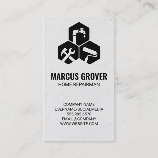 Wasmachine en Droger | Service voor het repareren  Visitekaartje (Achterkant)