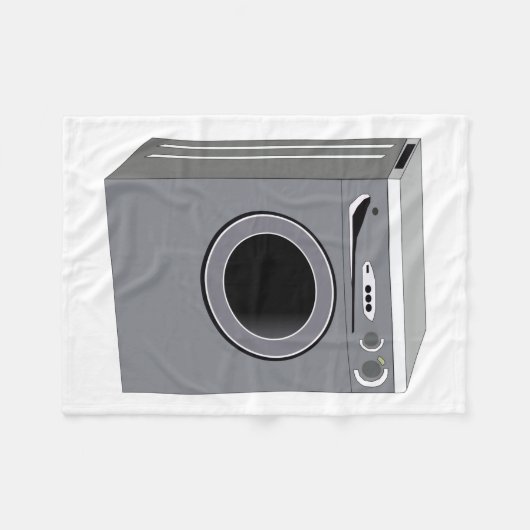 Wasmachine Fleece Deken (Voorkant (Horizontaal))