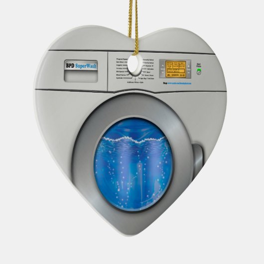 Wasmachine Keramisch Ornament (Rechts)