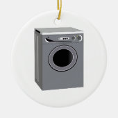 Wasmachine Keramisch Ornament (Voorkant)