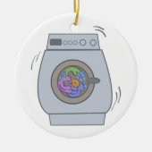 Wasmachine Keramisch Ornament (Voorkant)