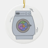 Wasmachine Keramisch Ornament (Voorkant)
