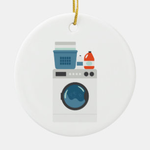 Wasmachine Keramisch Ornament