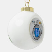 Wasmachine Keramische Bal Ornament (Links)
