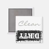 Wasmachine Magneet (Voorkant / Achterkant)