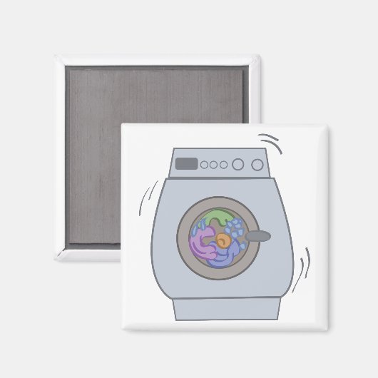 Wasmachine Magneet (Voorkant / Achterkant)