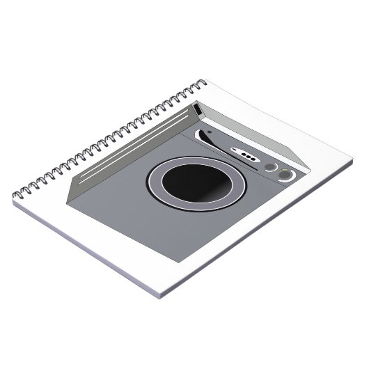 Wasmachine Notitieboek (Linkerzijde)