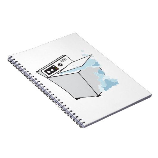 Wasmachine Notitieboek (Rechterzijde)