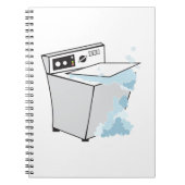 Wasmachine Notitieboek (Voorkant)