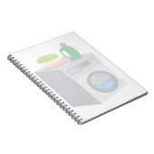 Wasmachine Notitieboek (Rechterzijde)