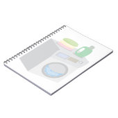 Wasmachine Notitieboek (Linkerzijde)
