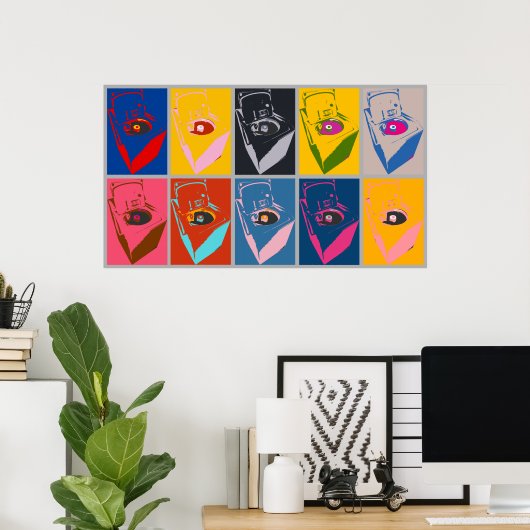 Wasmachine_POP Poster (Thuiskantoor)