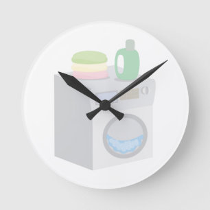 Wasmachine Ronde Klok