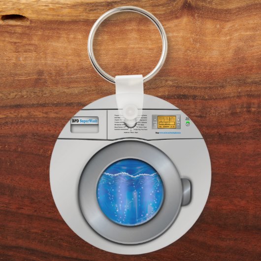 Wasmachine Sleutelhanger (Voorkant)
