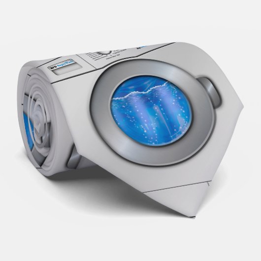 Wasmachine Stropdas (Opgerold)