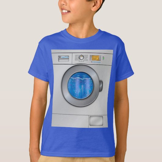 Wasmachine T-shirt (Voorkant)