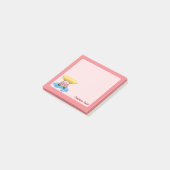 Wasmachine Varken Cartoon Post-it® Notes (Schuin)