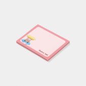 Wasmachine Varken Cartoon Post-it® Notes (Schuin)